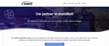 Voor Creemers Automotive realiseerde Solveon een overzichtelijke en moderne website die de passie van eigenaar Timo Creemers voor auto’s, bestelbussen, scooters en campers weerspiegelt. Bezoekers vinden er in één oogopslag de diensten – van reparatie en onderhoud tot ombouw en restauratie – en kunnen eenvoudig contact opnemen voor een afspraak. De site is gebouwd met oog voor snelheid en gebruiksvriendelijkheid, zodat klanten snel vinden wat ze zoeken. Solveon beheert en onderhoudt de website volledig, waardoor Timo zich kan focussen op zijn werkplaats en klanten.

🔗www.creemersautomotive.nl
